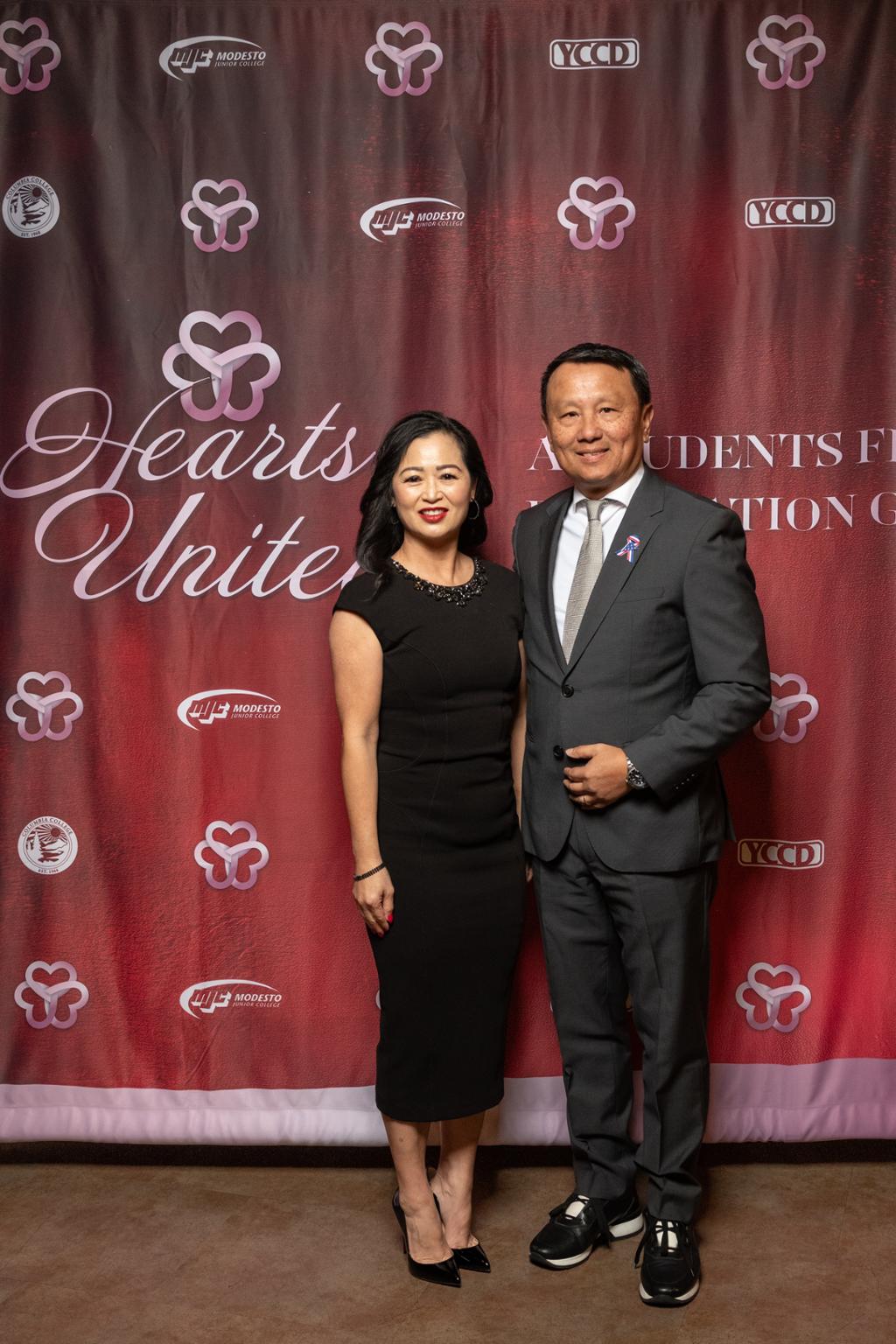 Hearts United Attendees pose