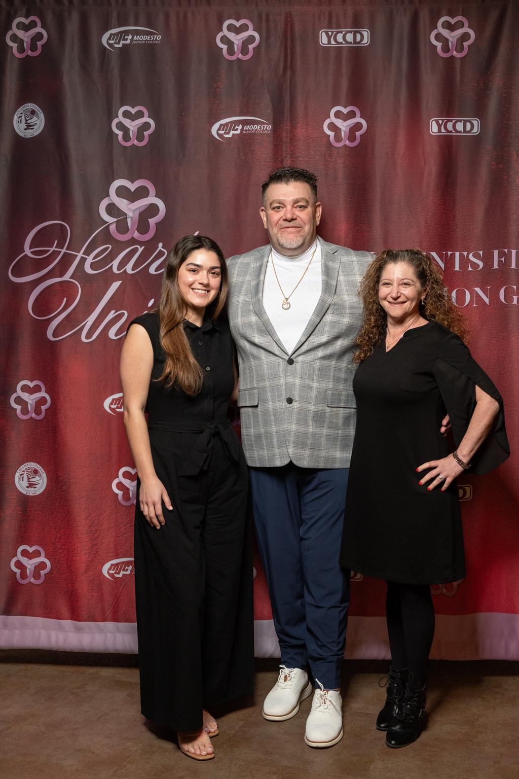 Hearts United Attendees pose