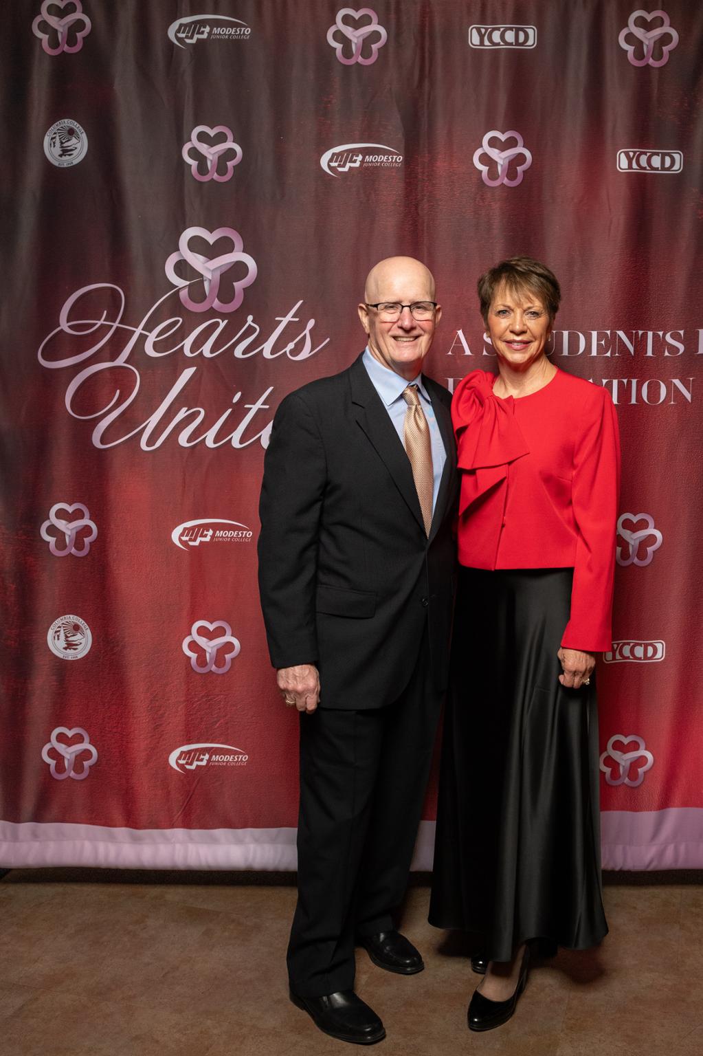 Hearts United Attendees pose