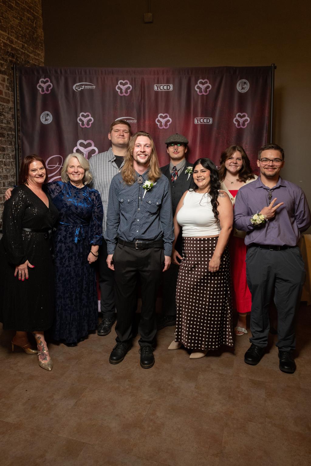 Hearts United Attendees pose