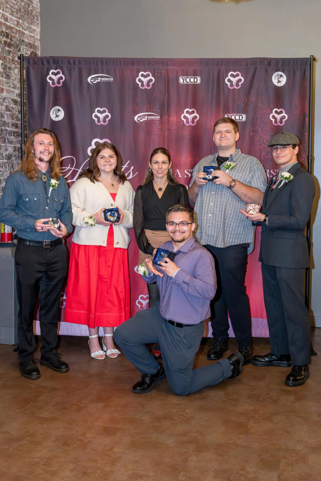 Hearts United Attendees pose